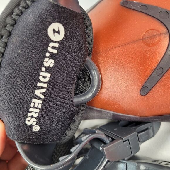 NEW US DIVERS Shredder Aqua Lung snorkeling scuba fins 4 5 6 7 37 38 39 40 41 - Picture 6 of 12